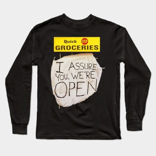 quick stop groceries Long Sleeve T-Shirt